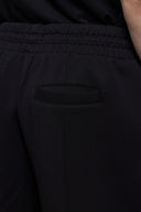 Open Hem Jogger - Black