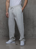 Open Hem Jogger - Grey Marl