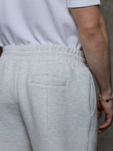 Open Hem Jogger - Grey Marl