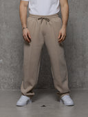 Open Hem Jogger - Taupe