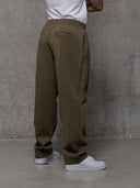 Open Hem Jogger - Khaki