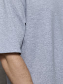 Relaxed Tee - Grey Marl