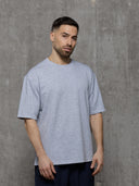 Relaxed Tee - Grey Marl