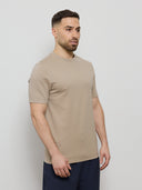 Slim Tee - Taupe